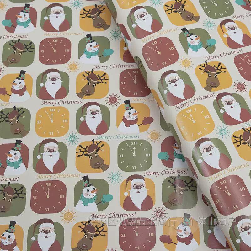 10 Pcs Christmas Wrapping Paper – Festive Gift Packing Wrap - ClubOn