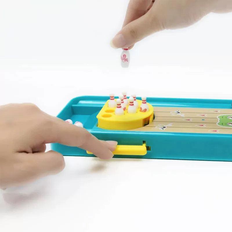 Table Top Mini Bowling Game Set – Mini Arcade Board Game - ClubOn