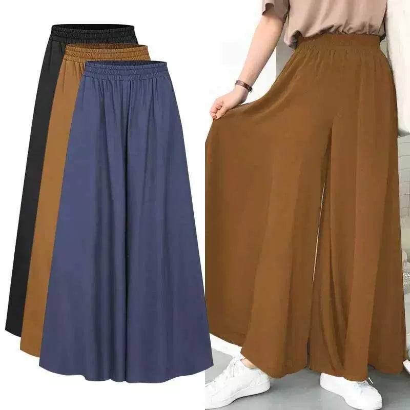 Women’s Skirt Pants - Plus Size Loose Pant Dress for Ladies - ClubOn