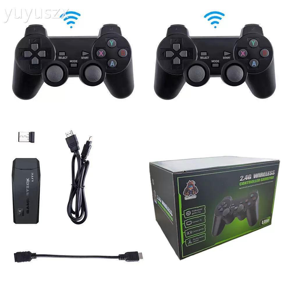 M8 32G 64G Game Console, 10000+ 4K Video Games, 2Pcs 2.4G Wireless - ClubOn