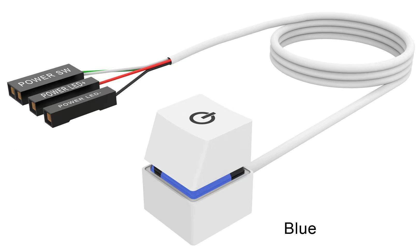 Desktop Power Button with Extension Line - Stress Relief Toy - ClubOn