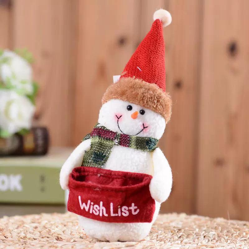 Santa and Snowman Christmas Toys – Festive Dolls for Gifts & Decor - ClubOn