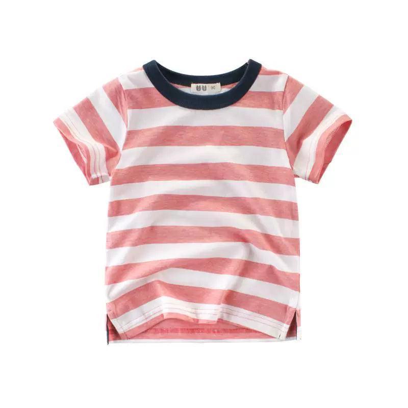 Boys & Girls Short Sleeve Cotton T-shirt – Baby & Children Clothing - ClubOn
