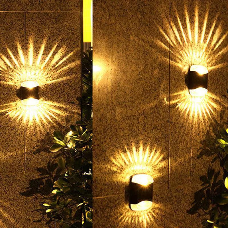LED Solar Wall Lamp - Waterproof Outdoor Garden Wall Light - ClubOn