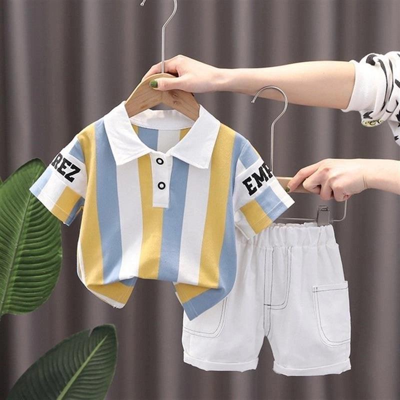 Cotton T-Shirt & Shorts Set for Baby Boys - ClubOn