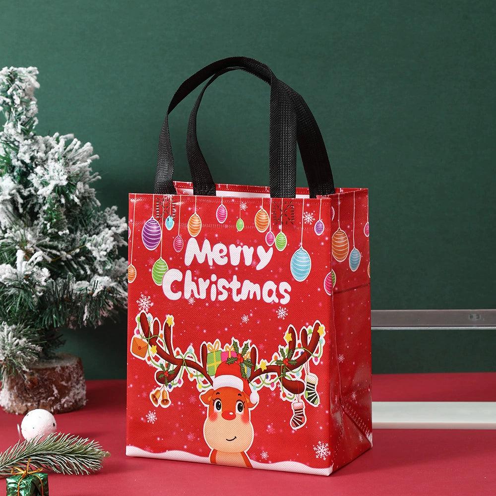 Happy Birthday & Christmas Gift Bag - Five-Pointed Star Design Handbag - ClubOn