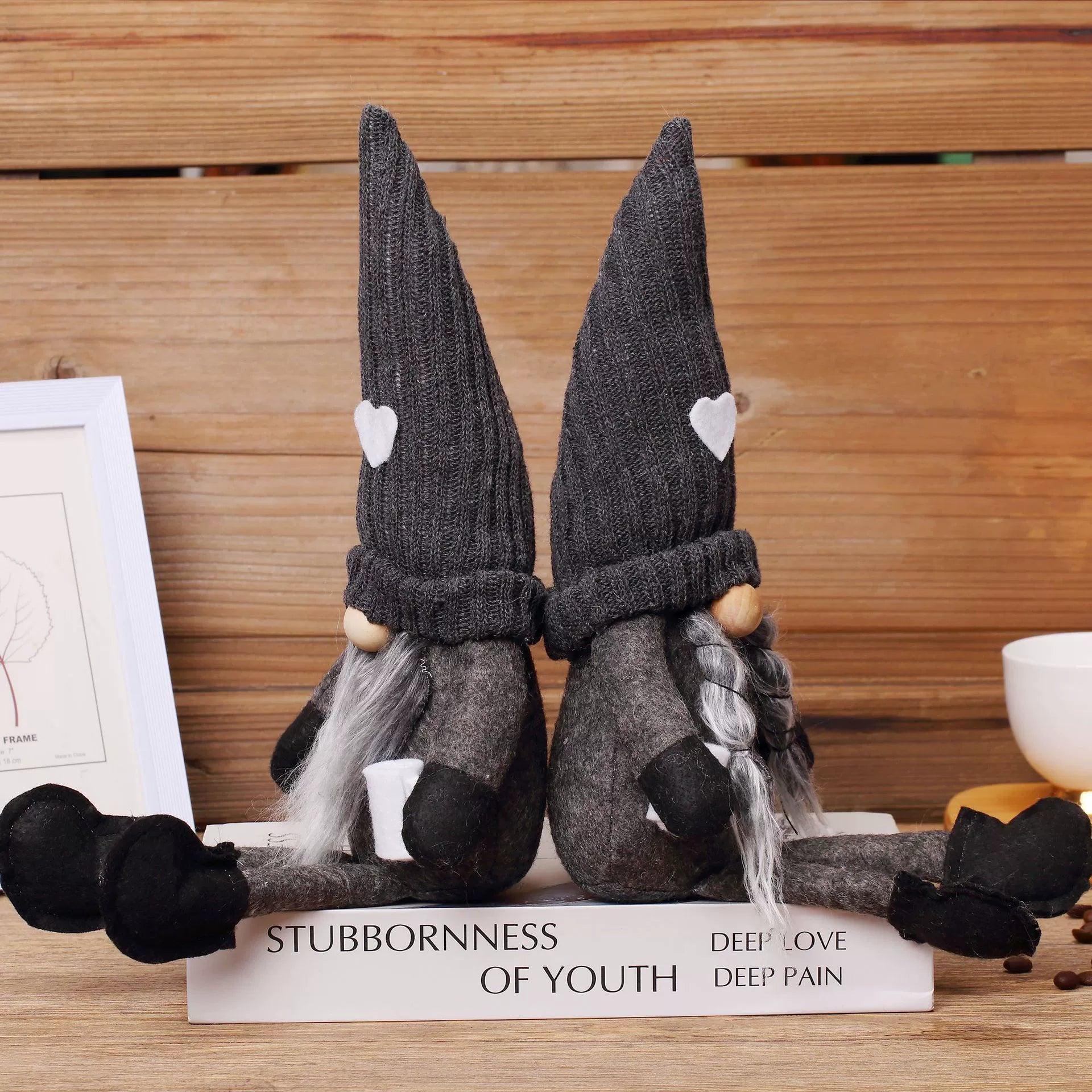 Christmas Gnome Rudolf Ornament – Holiday Home Decoration - ClubOn