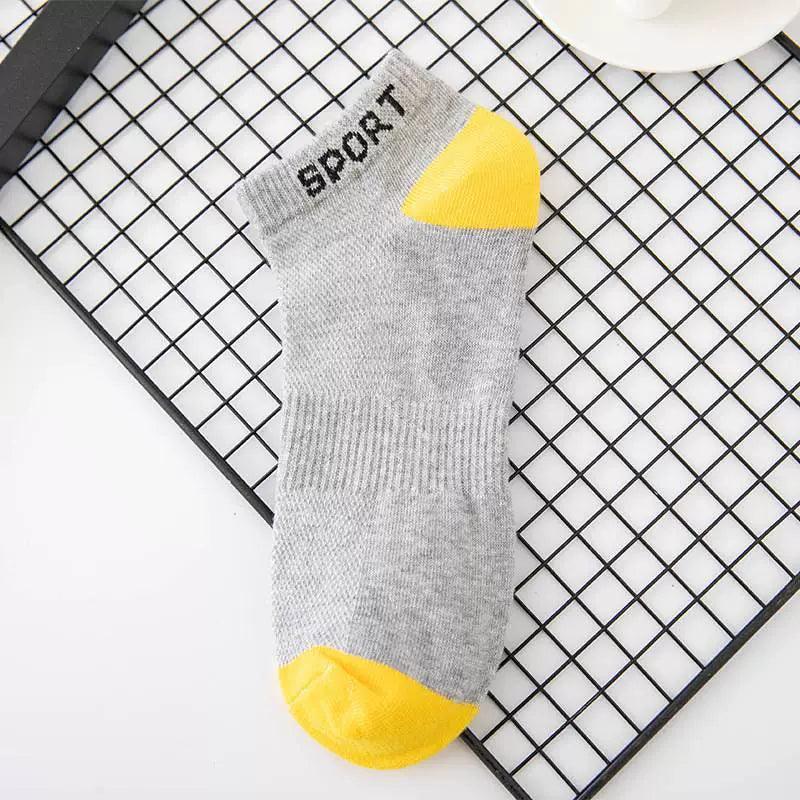 Men's Short Socks (Spring & Summer, Thin, Medium Tube) - ClubOn