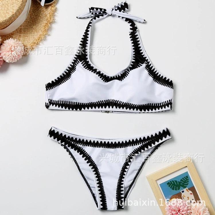 Printed Split Bikini Swimsuit for Women’s Swimwear - ClubOn