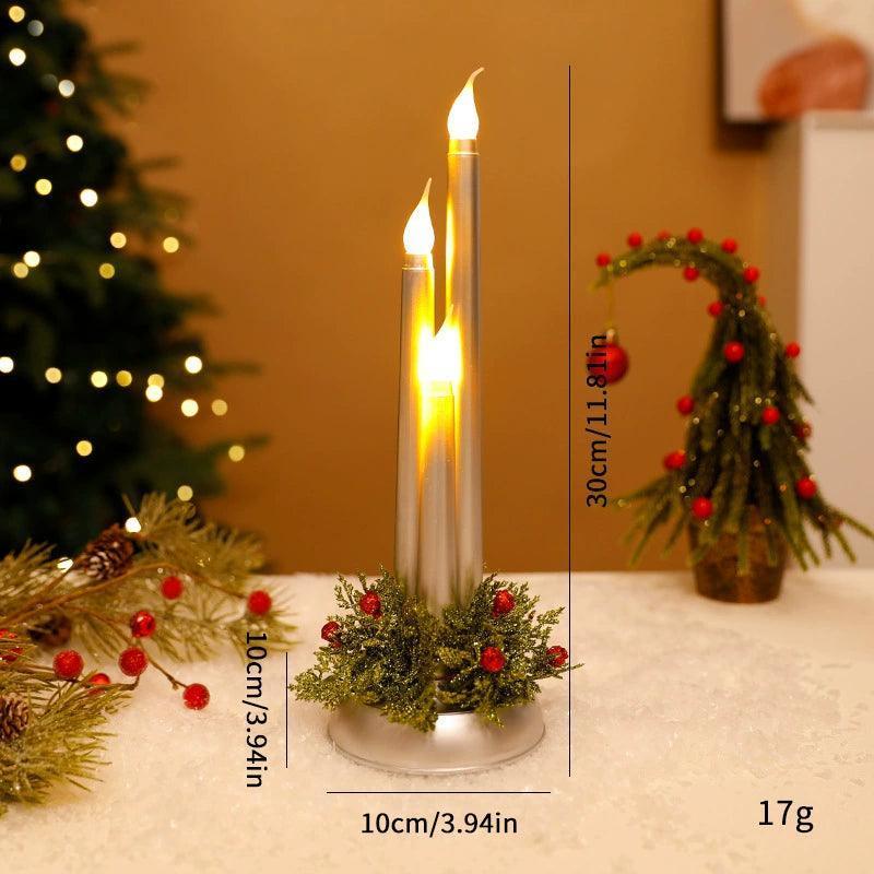 Electronic Candle Simulation – Hot Selling Christmas Props - ClubOn