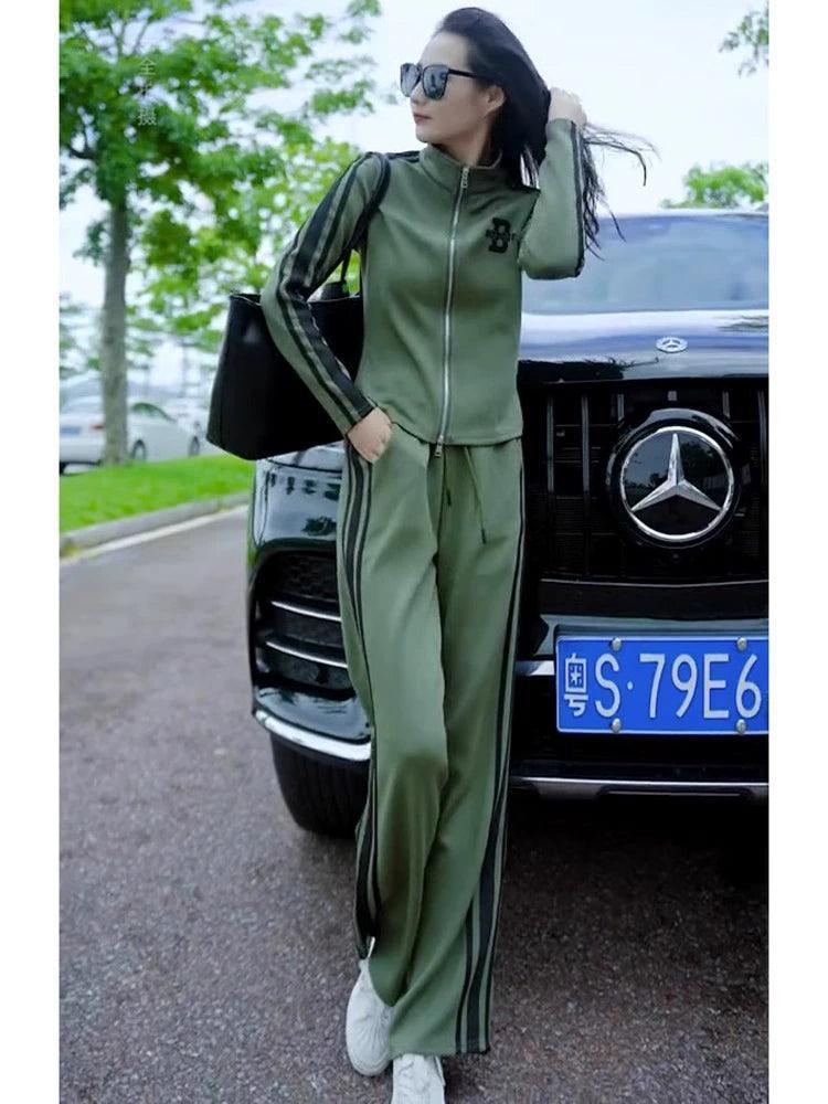 High-End Women’s Casual Sportswear Suit - ClubOn