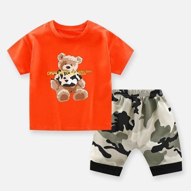 Boys Baby T-Shirt & Shorts Set – Cool Summer Styles - ClubOn