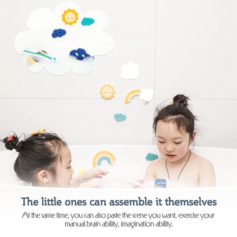 Children's Bathroom Stickers - Educational Bath Toys for Kids - ClubOn