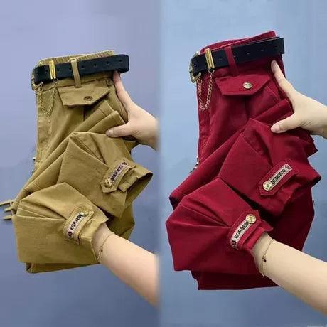 Loose High-Waist Harem Jeans for Women – Autumn Style - ClubOn