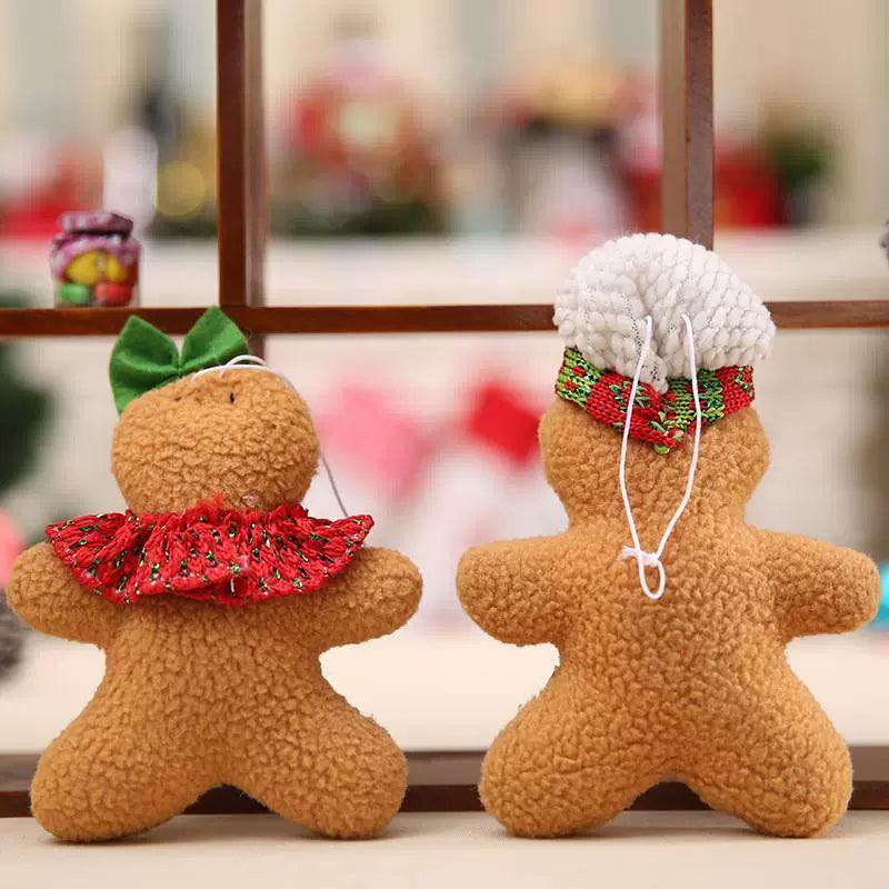 Christmas Tree Gingerbread Man Pendant – Holiday Decorations for Home & Tree - ClubOn