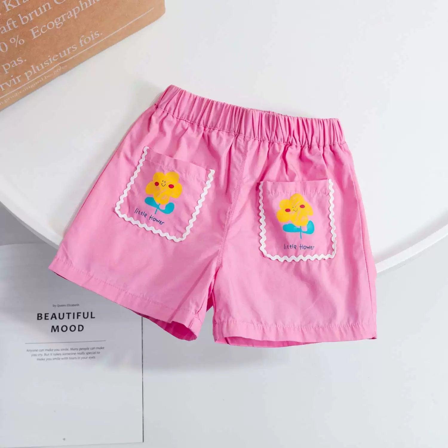 Girls' Summer Cartoon Shorts – Adorable New Style for Kids - ClubOn