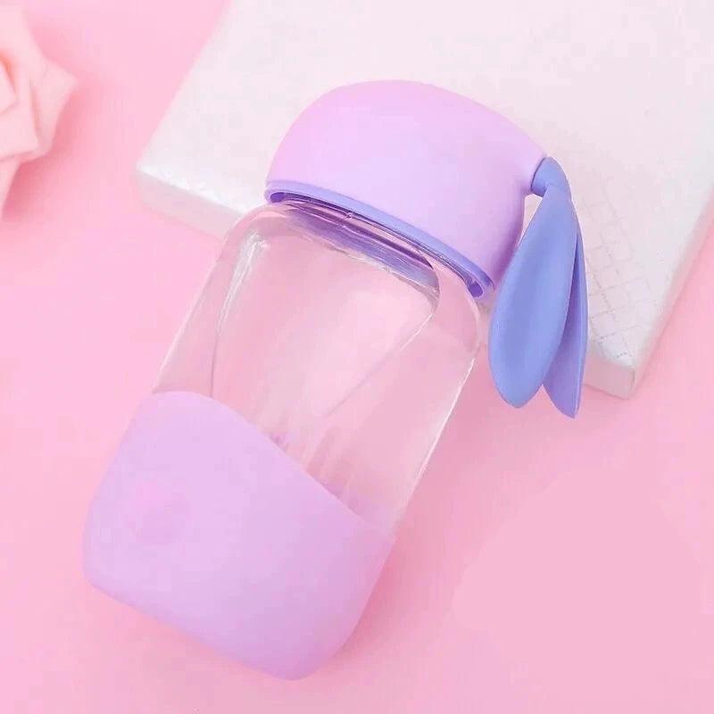 Portable Rabbit Glass Water Cup - Small Cap for Women - ClubOn