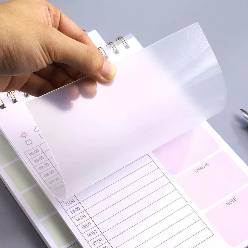 English Weekly Planner – PP Cover Notebook & Schedule Book - ClubOn