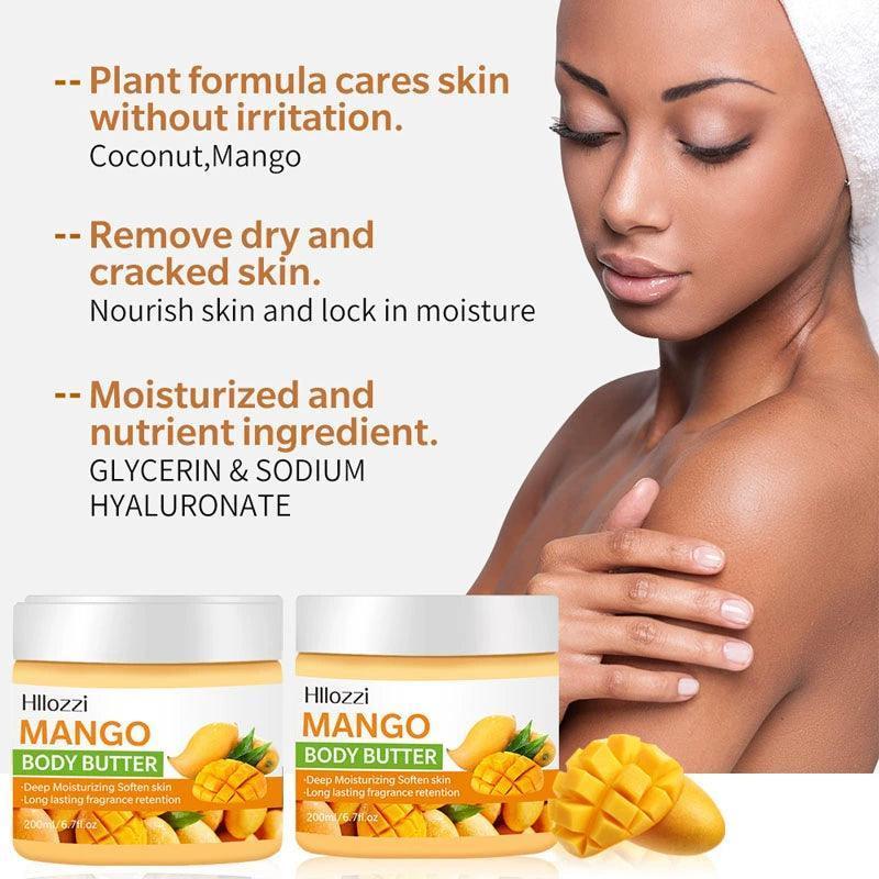 Mango Body Butter – Moisturizer for Smoothing Dry, Rough Skin - ClubOn