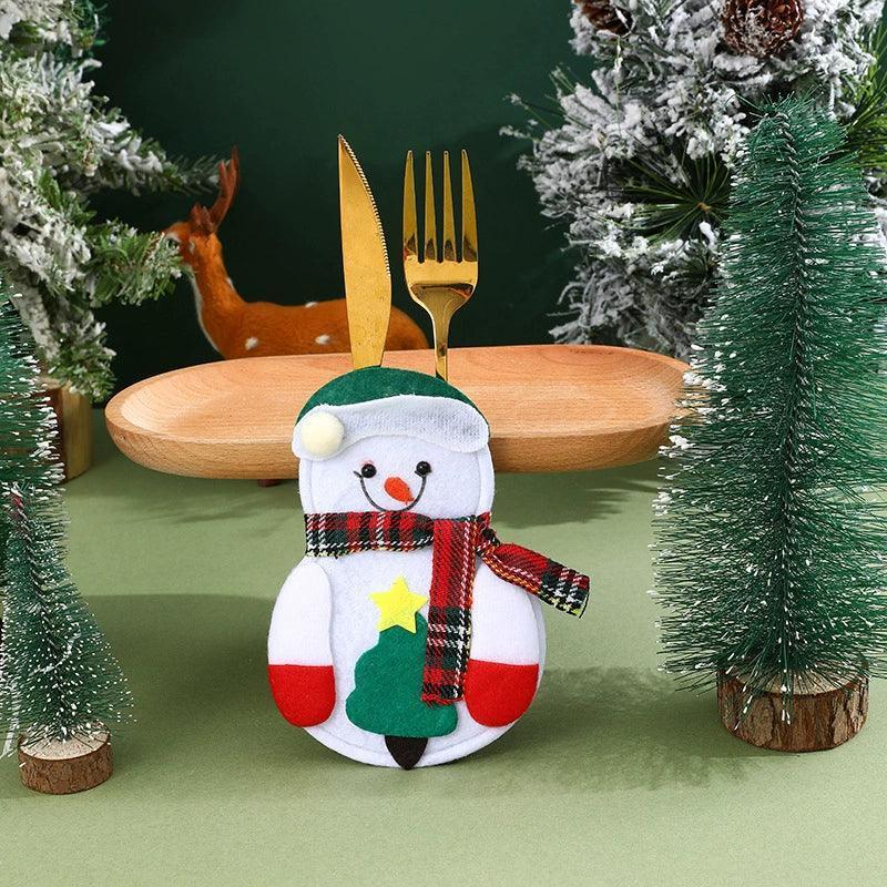 Santa Cutlery Set – Christmas Table Decoration - ClubOn