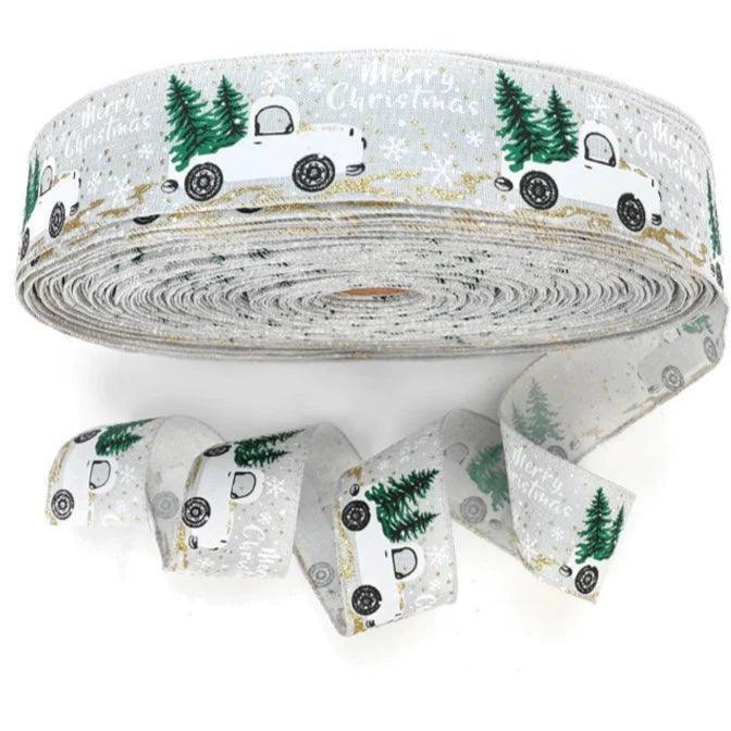 Christmas Butterfly Gift Wrapping Ribbon – Festive Colored Ribbon - ClubOn