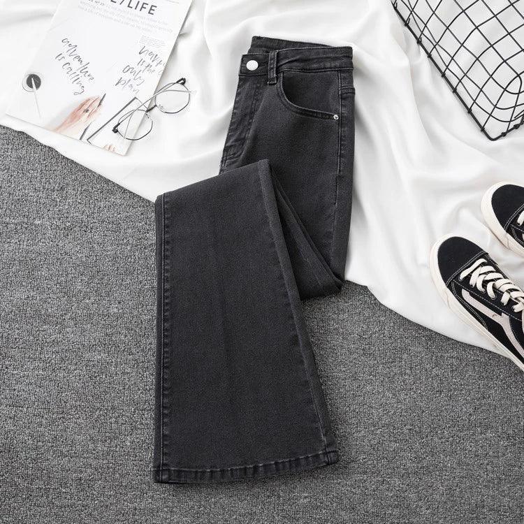 Fashion Elastic Denim Jeans for Women - ClubOn