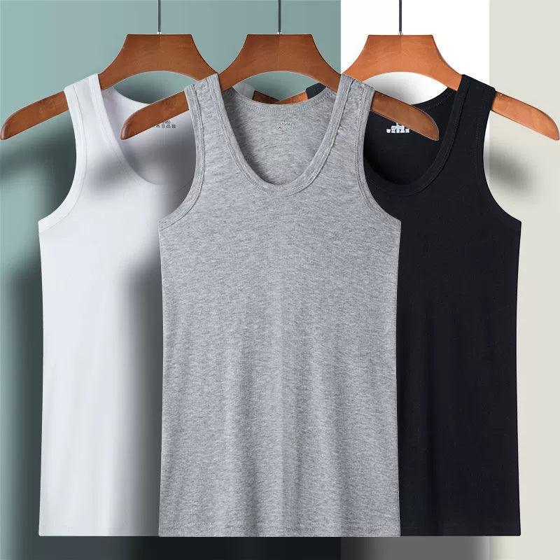 Plus Size Vest Singlet for Men – Tank Top Gym Shirt - ClubOn