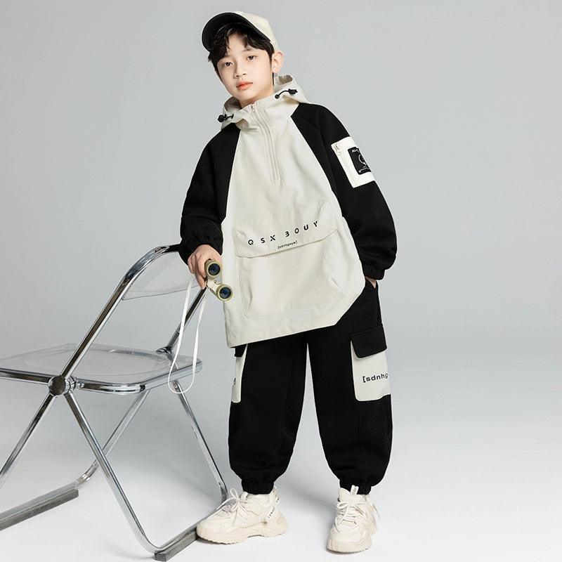 Boys' Autumn Clothing Suits - Trendy Sweatshirt Styles - ClubOn