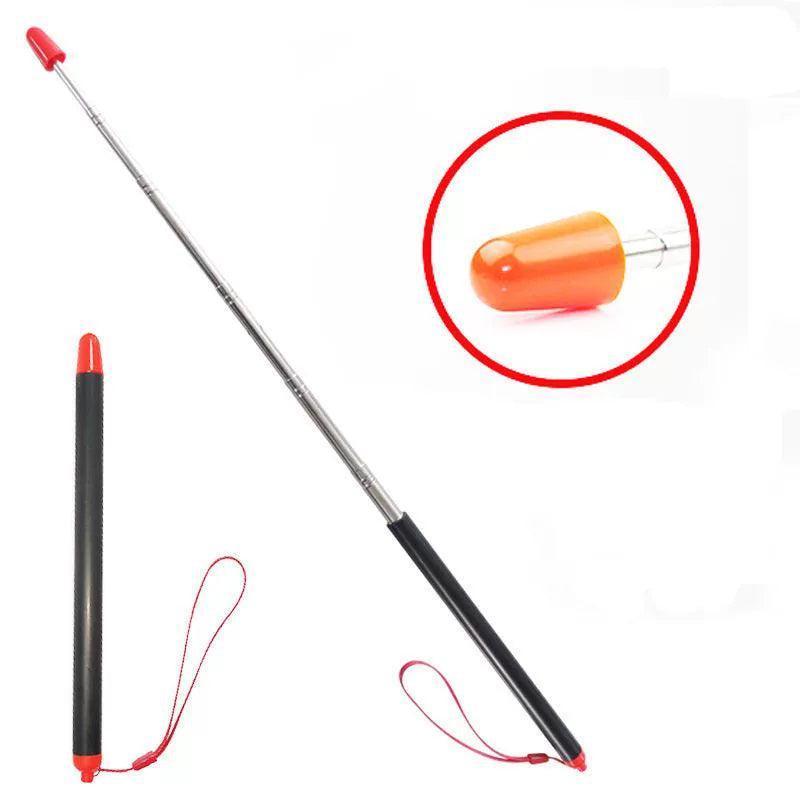 1.2m Telescopic Teaching Stick - Red Head for Whiteboard - ClubOn