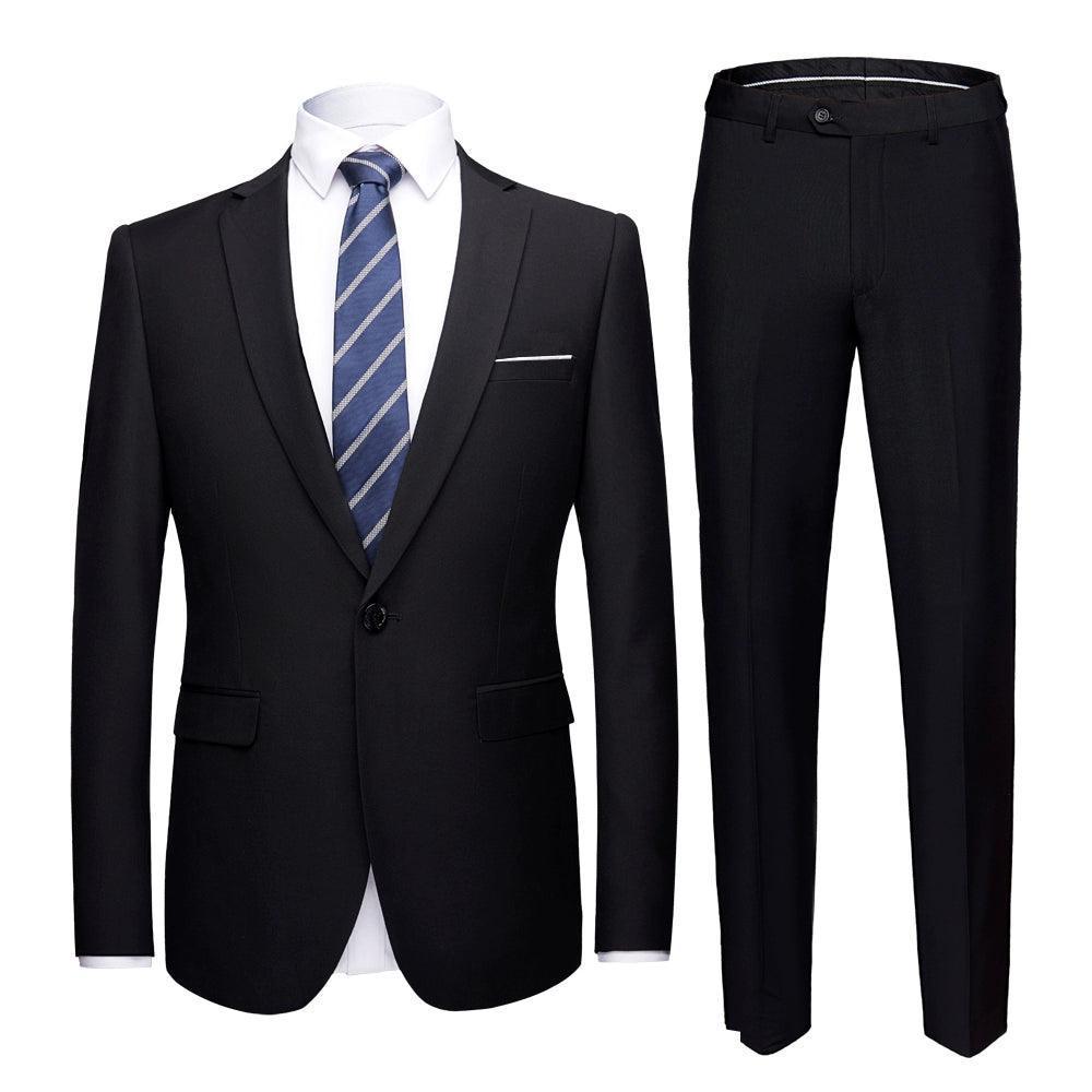 Men's Business Suit Set - Wedding Dress Suit for Men - ClubOn
