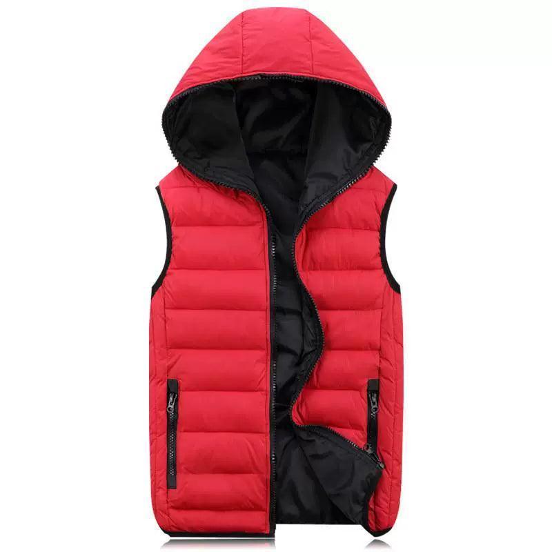 Men’s Puffer Down Waistcoat – Winter Vest Jacket Coat - ClubOn