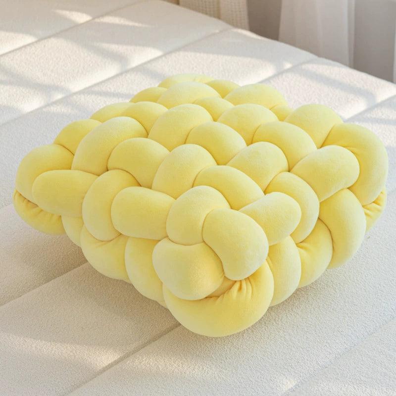 Hand-Woven Tatami Cushion – Natural Floor Seating Pad - ClubOn