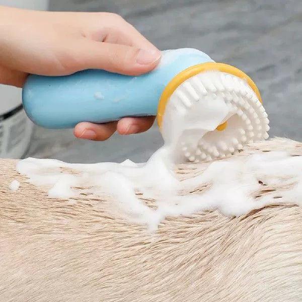 Pet Bath Brush - Grooming & Massage Tool for Cat Bathing and Cleaning - ClubOn