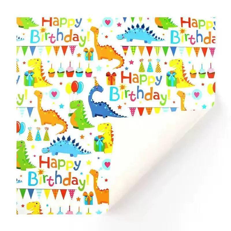 Unicorn & Animal Birthday Wrapping Paper – Gift Wrap for Kids - ClubOn