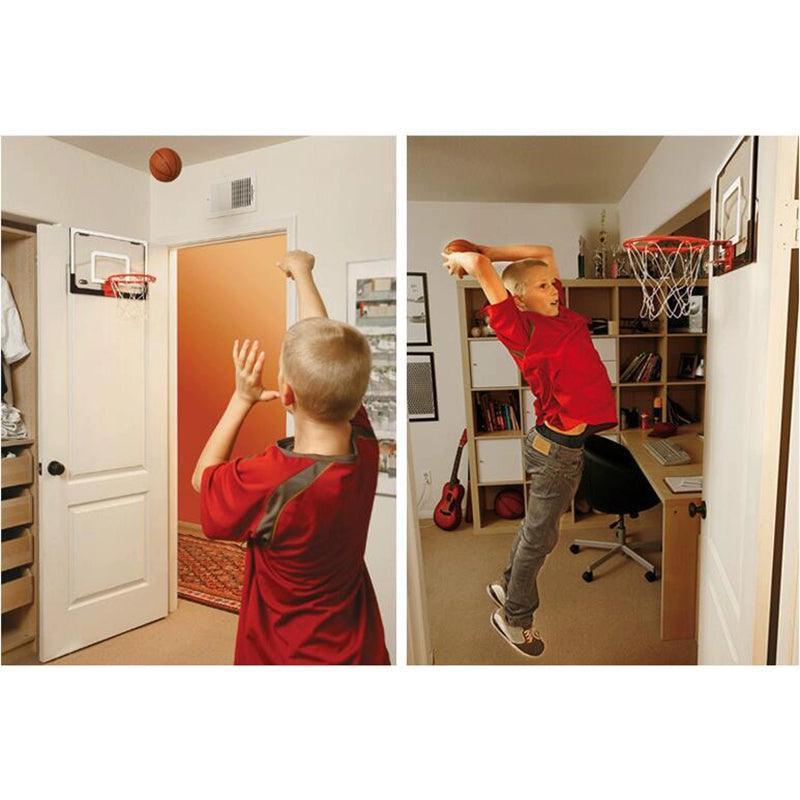 Punch-Free Hanging Door Basketball Board – Mini Indoor Hoop - ClubOn