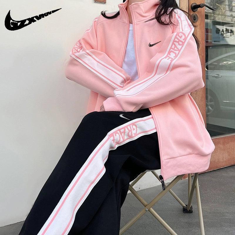 NK High-End Loose Fit Women's Casual Sports Suit - ClubOn