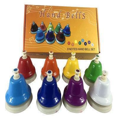 Desk Bells Rainbow Diatonic Hand Bell – Musical Toy for Kids - ClubOn
