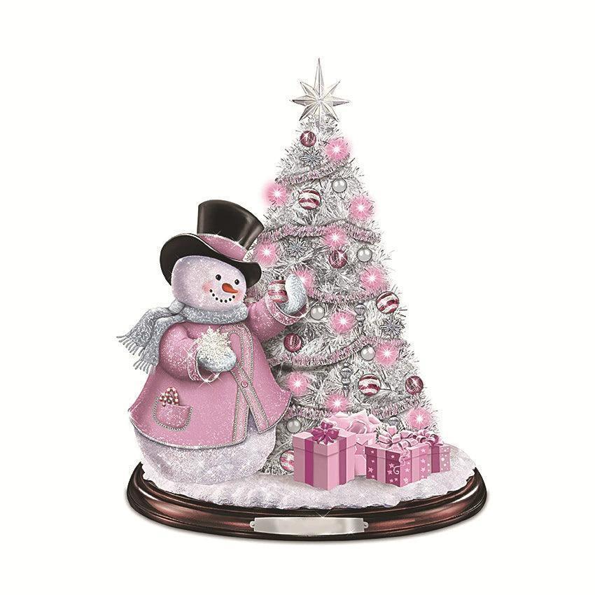 Christmas Tree Rotating Train Sculpture Decoration Stand - ClubOn