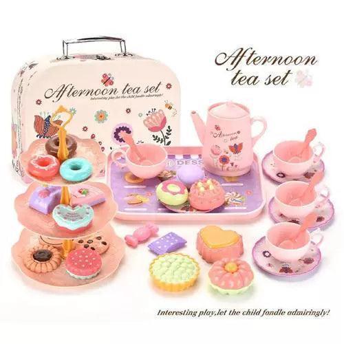 Toy Tea Set for Little Girls – Kids Tea Party Set for Girls - ClubOn