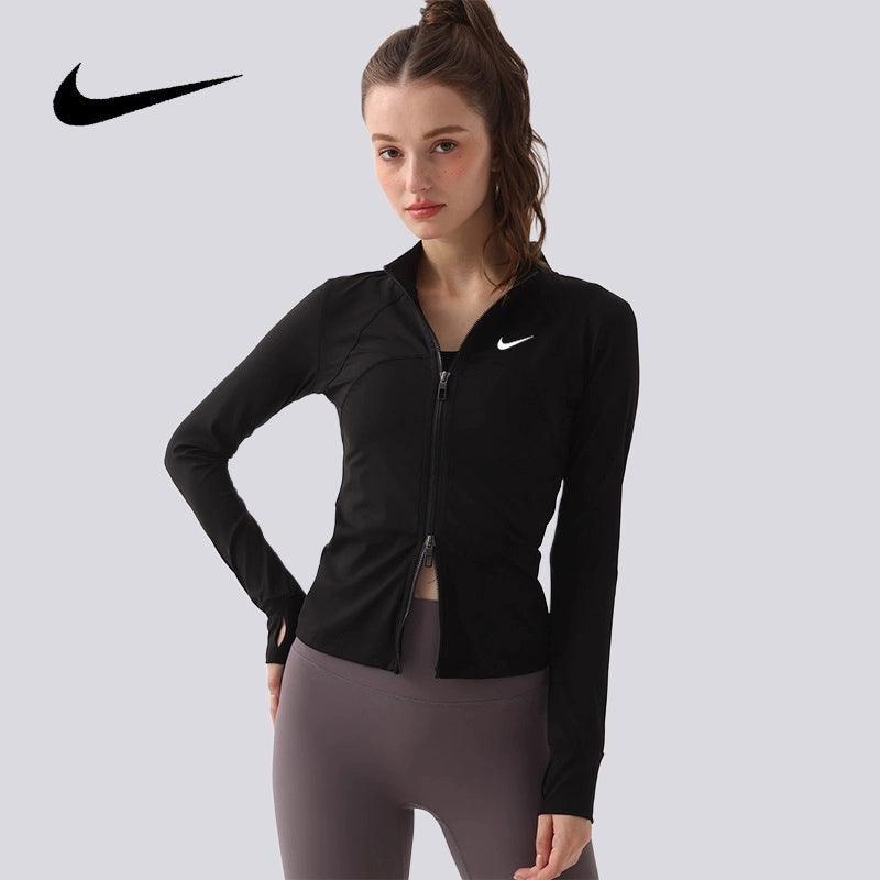 Nike Women's Slim Fit Stand Collar Sports Jacket - ClubOn