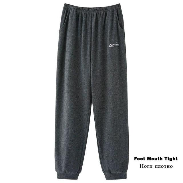 Hot Sale 130kg Pajamas For Men Cotton Home Sleep Bottoms 5XL - ClubOn