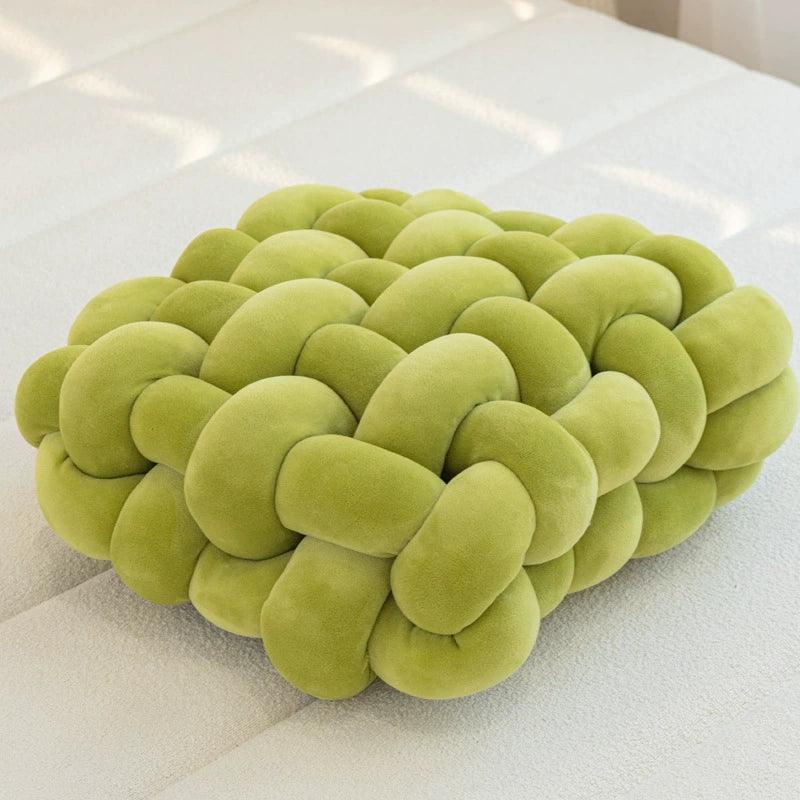 Hand-Woven Tatami Cushion – Natural Floor Seating Pad - ClubOn