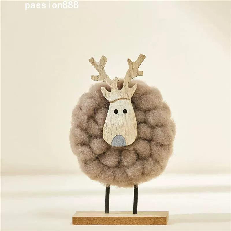 Christmas Decoration Elk Santa Claus Tree – Festive Holiday Décor - ClubOn