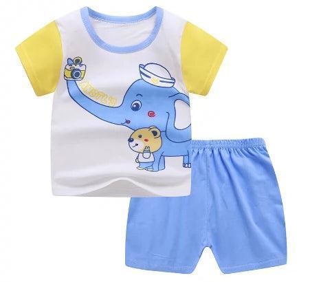 Boys Baby T-Shirt & Shorts Set – Cool Summer Styles - ClubOn