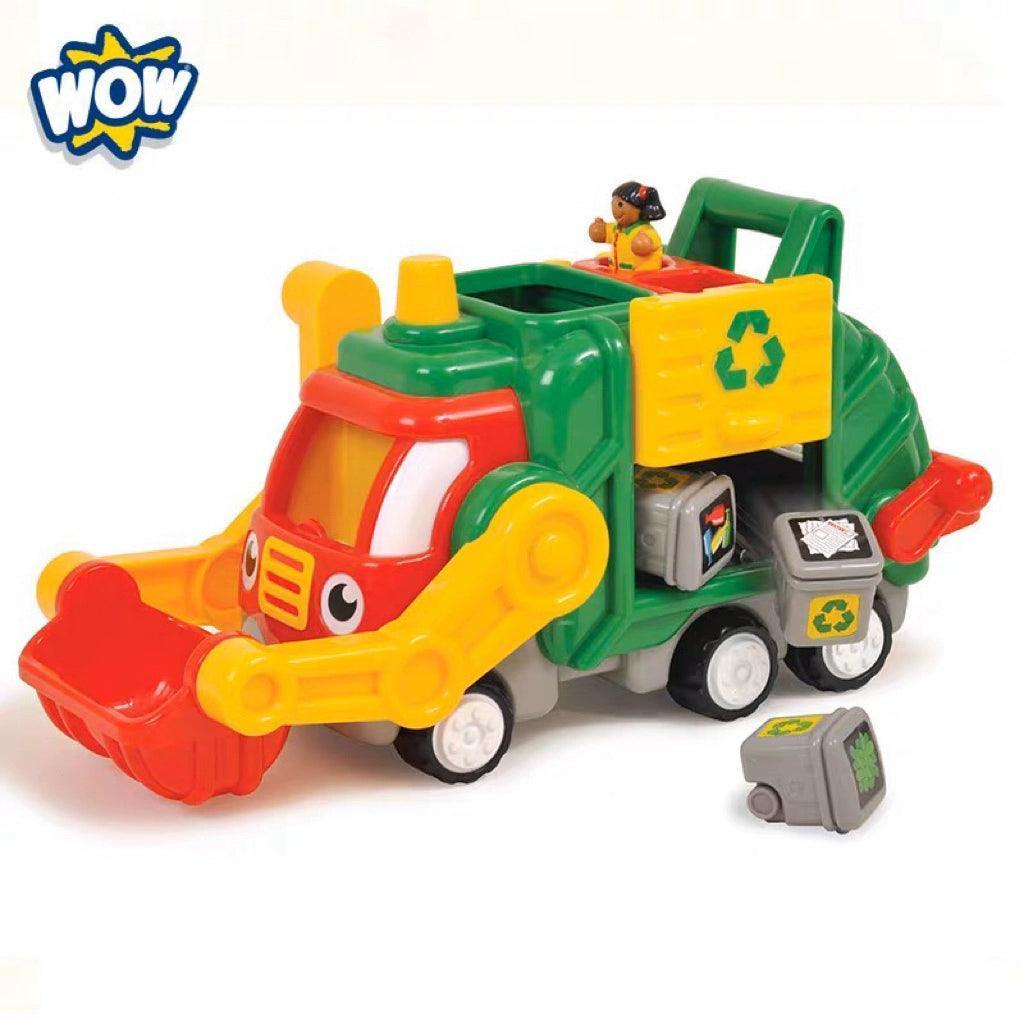 WOW Surprise Sanitation Garbage Truck – Inertia Toy for Kids - ClubOn
