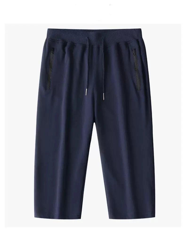 Men’s Large Size Loose Capri Pants | Summer Sports Collection - ClubOn