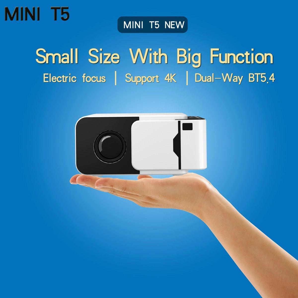 Portable 4K Android 13 Mini Smart Projector - Overseas English Version - ClubOn