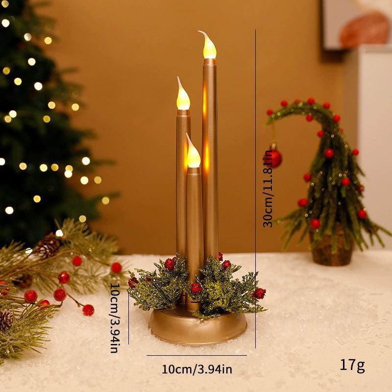 Electronic Candle Simulation – Hot Selling Christmas Props - ClubOn