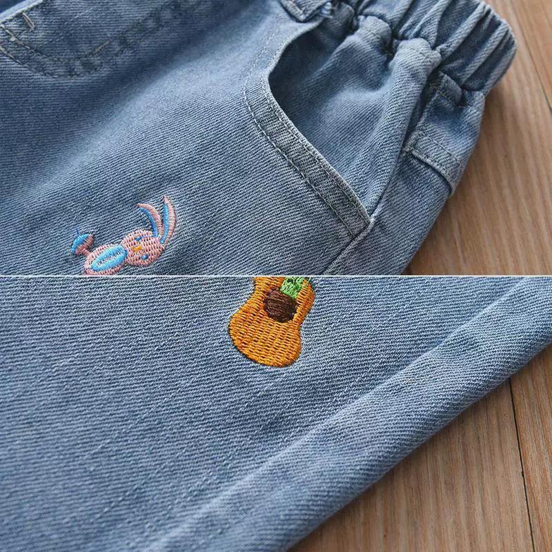 Girls' Autumn Jeans - Stylish Trousers for Children - ClubOn