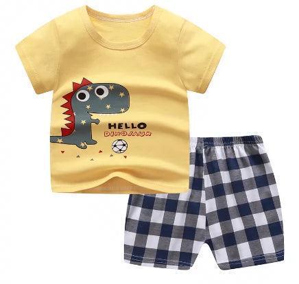 Boys Baby T-Shirt & Shorts Set – Cool Summer Styles - ClubOn